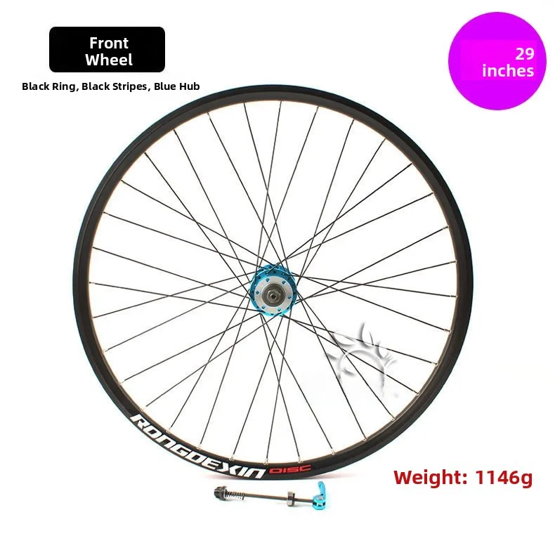 

29-дюймовый комплект колес для горного велосипеда, кассета, чистый тормозной диск, переднее или заднее колесо, ible с дорожным автомобилем, колесо 700C, велосипедный аккумулятор...