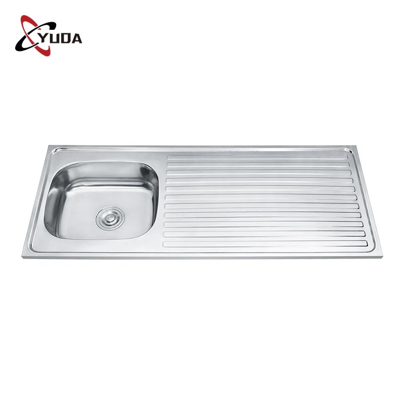 

Household countertop with board kitchen sink