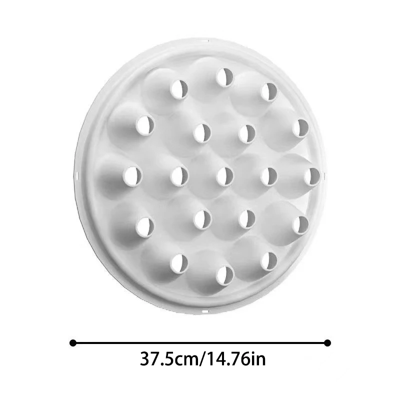 1pcs Waterproof Dustproof Round Fan Cover Electric Fan Dust Cover Silicone Cooling Floor Fan Cover Summer Fan Guard Cover