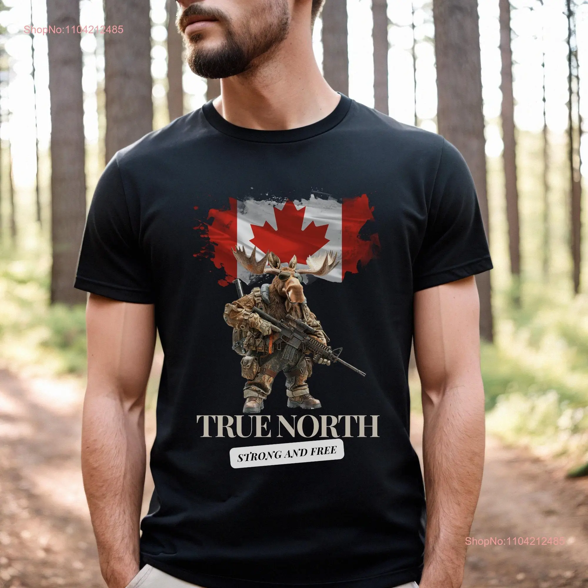 Canada T Shirt Canadian Moose Adult Humor Fun Funny Saying Offensive Sarcastic long or short sleeves