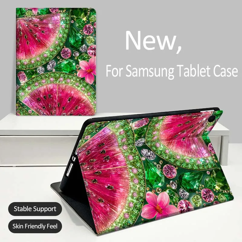 

Vibrant Floral Pattern Art Tablet Case For Samsung Galaxy Tab A A7 A8 A9 A11 S6 S11 Lite Plus 10.1 10.4 10.5 Inch 2022 2025