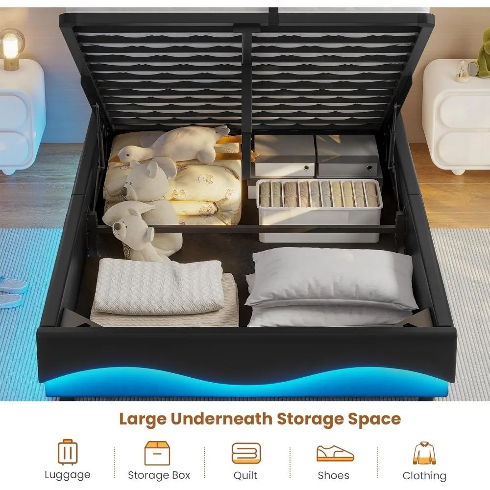 كرسي MOJAY من الجلد الصناعي، كرسي غرفة المعيشة كرسي مريح مع وسادة مبطنة سميكة، كرسي نادي أريكة صالة مع قوي #5