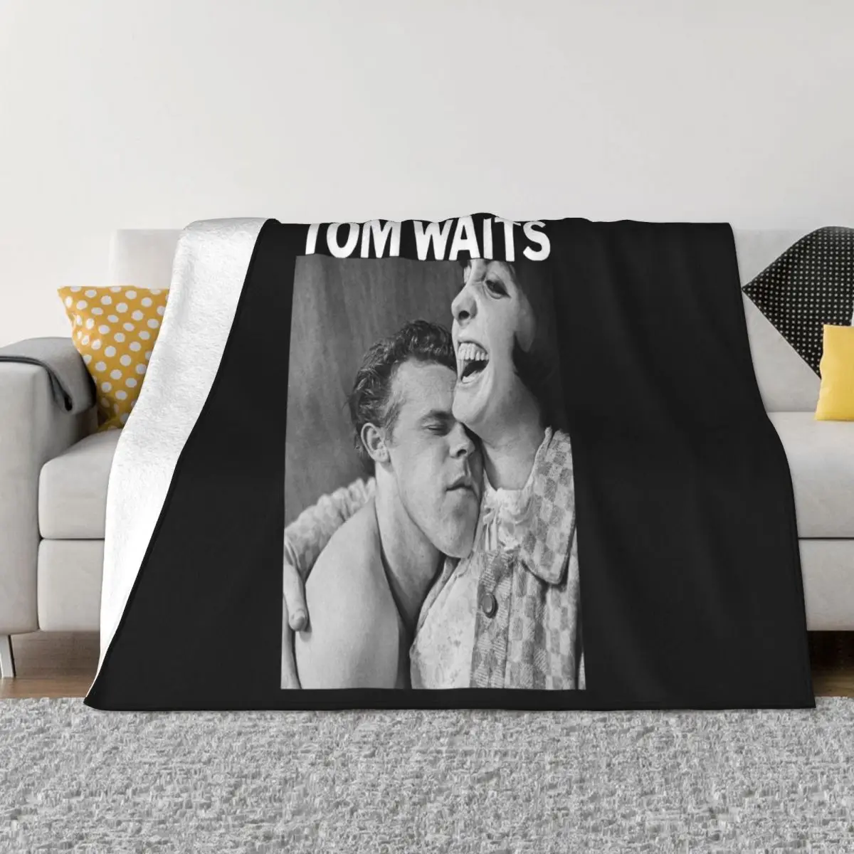 Tom Waits Rain Dogs Nick Cave Leonard Cohen Patti Nick Drake Classic New Print Spring Throw Blanket