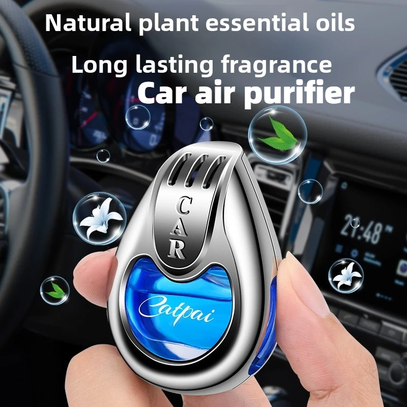 

Car Air Freshener Aromatherapy Hanging Air Outlet Perfume Ornaments Creative Essential Oil Diffuser Car Interior Accessories