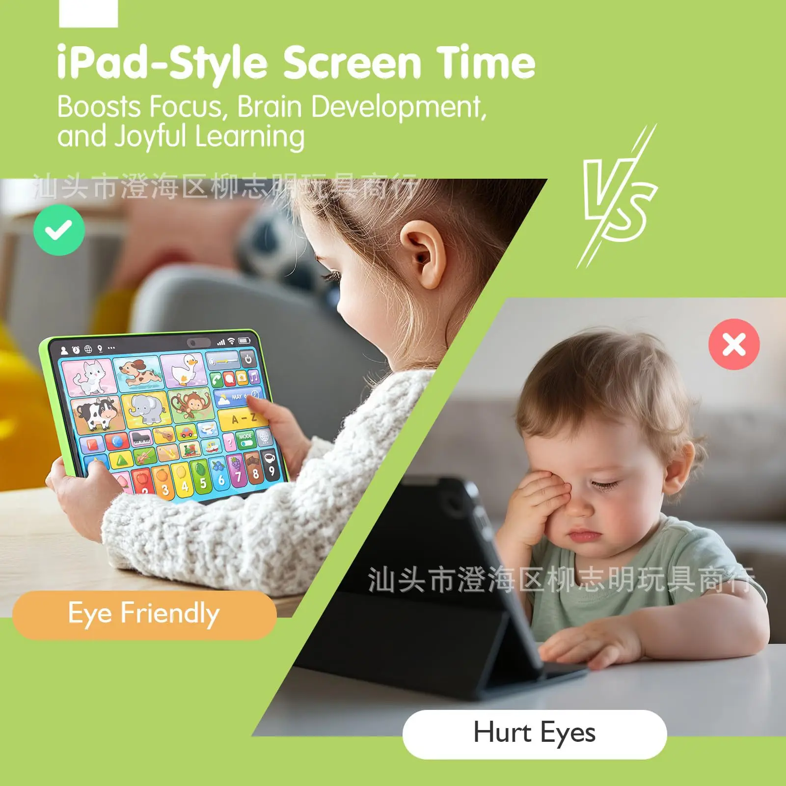 Tableta de aprendizaje de idiomas, almohadilla de educación temprana multilingüe, ordenador de aprendizaje inteligente para niños, almohadilla de juego interactiva, educación electrónica