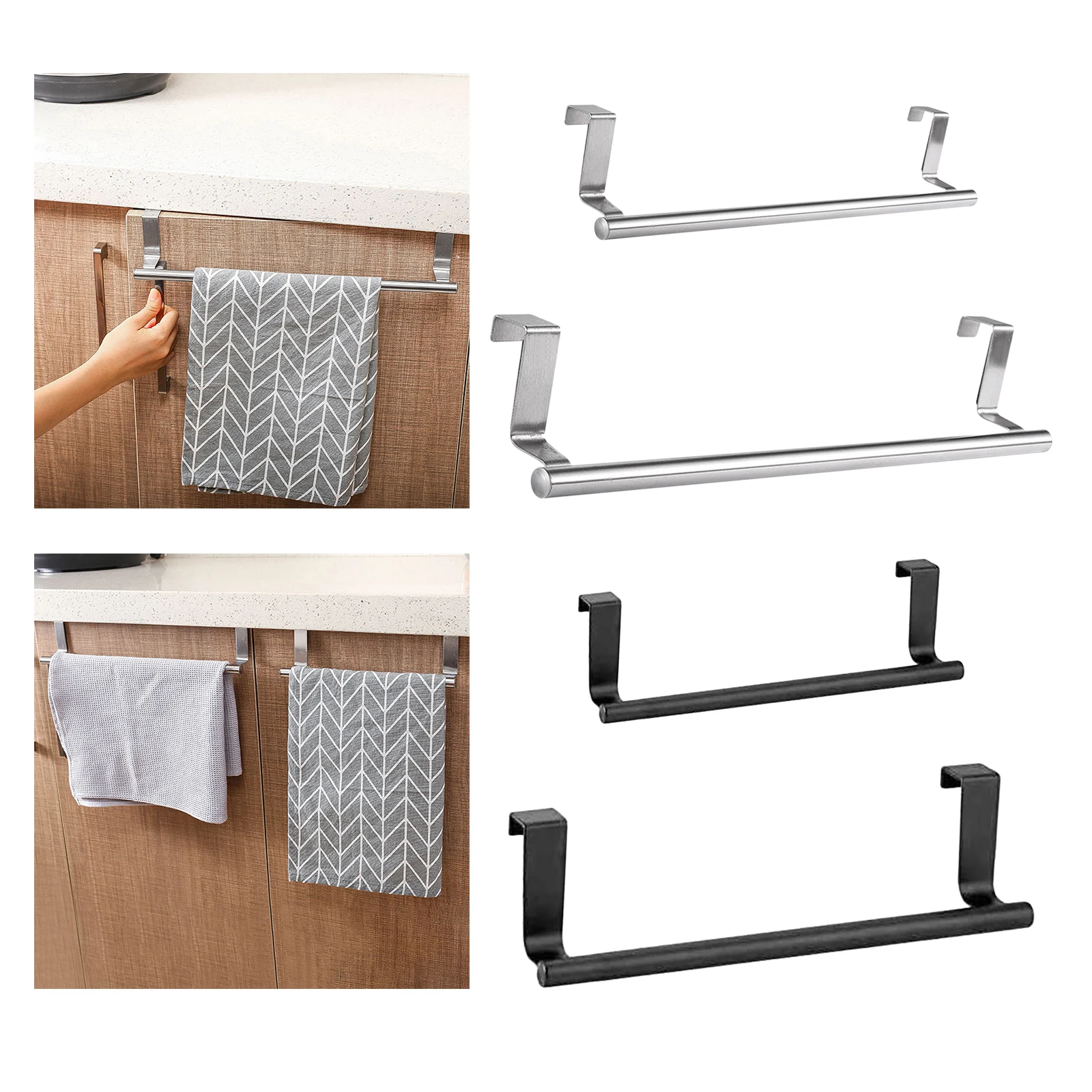 

Вешалка для полотенец, подвесные держатели, кухонная полка для хранения, универсальная