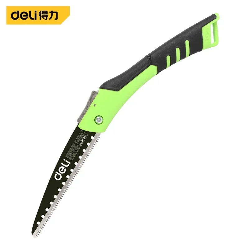 Deli Folding Saw Woodworking Portable Hacksaw Multifunction Cutting Wood Sharp Camping Garden Prunch Saw Tree Chopper Knife