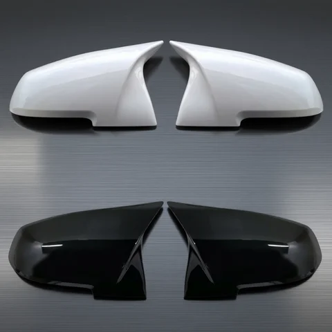 White Rearview Mirror Cap Wing Side Mirror Cover For BMW 1 2 3 3GT 4 X1 E84 M2 i3 Series F20 F21 F22 F23 F30 F31 F32 F33 F34 F80