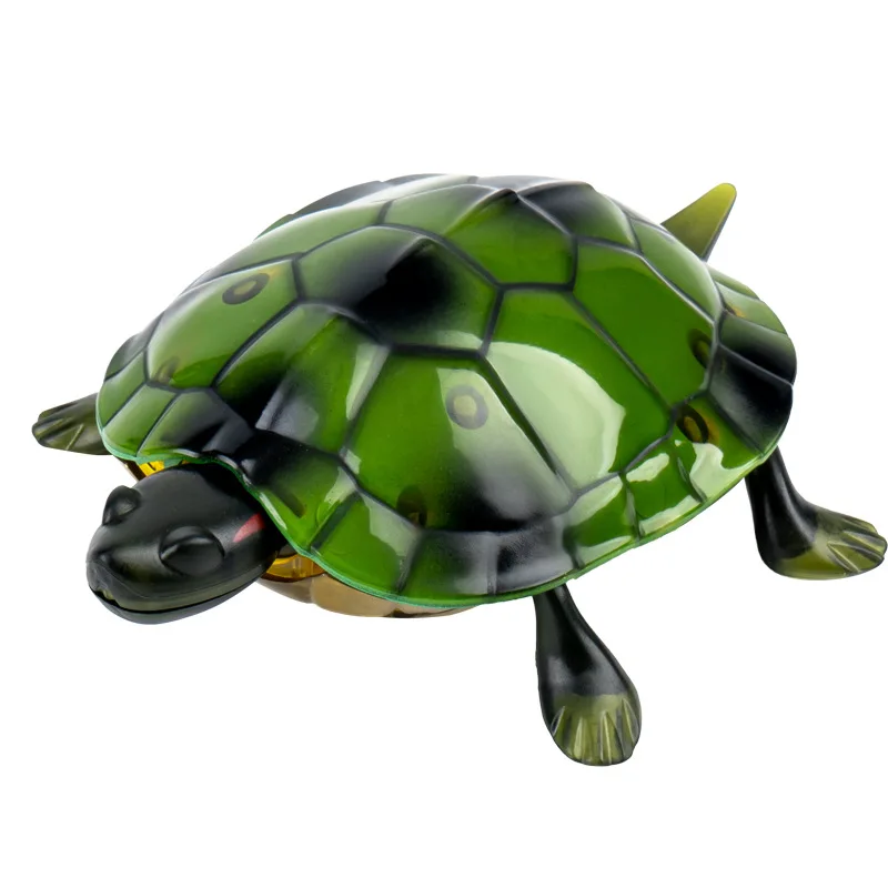 Giocattolo scherzo strisciante di simulazione della luce dell'occhio della tartaruga telecomandato a infrarossi, regalo divertente del giocattolo di Halloween per bambini, XT247