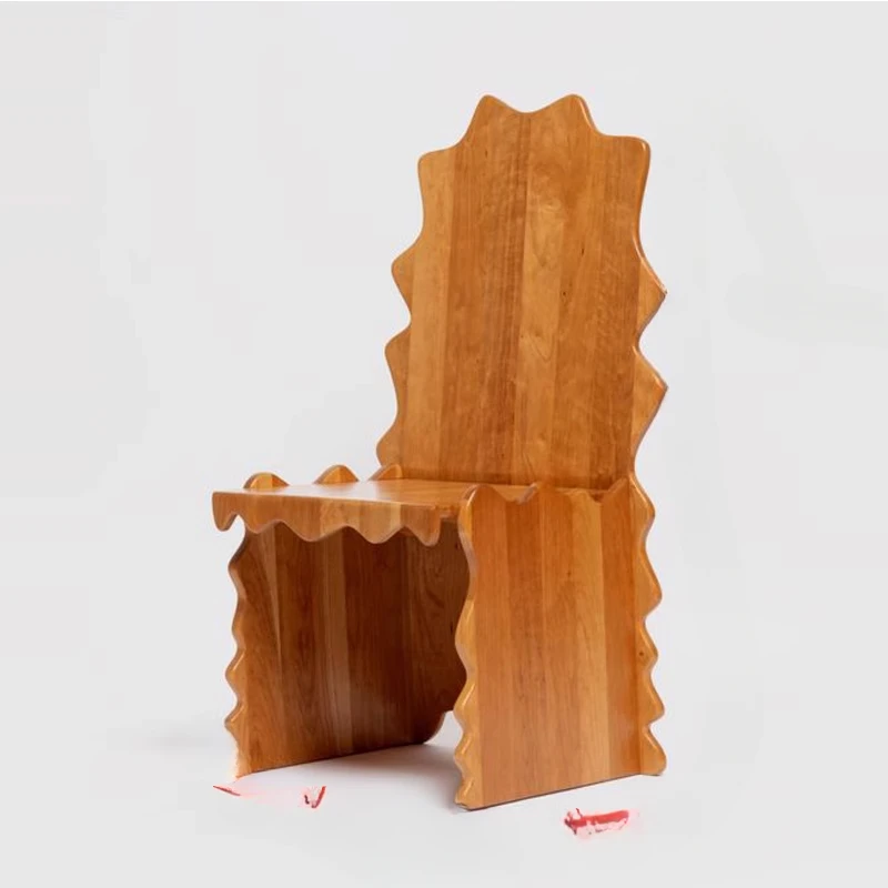 

Medieval solid wood dining chair