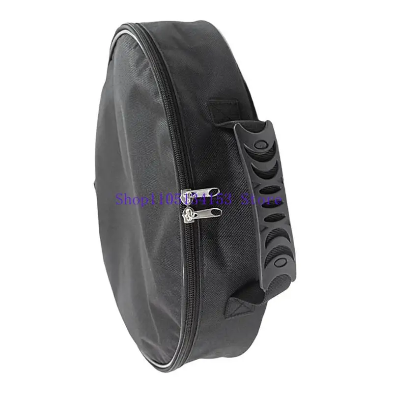 Round Cable Organizer Bag Cable Management Storage Bag Perfect for Jumper Cable Electric Vehicle Charging Cord Storage