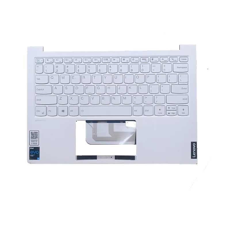

NEW Replacement WHITE Keyboard US Layout for Lenovo Yoga Pro 13S ITL 2021 palmrest Cover C shell