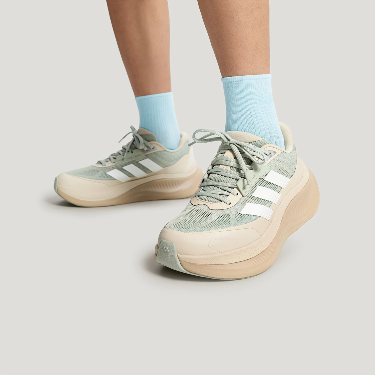 Adidas genuine unisex sports and casual comfortable lace up running shoes KZ7111