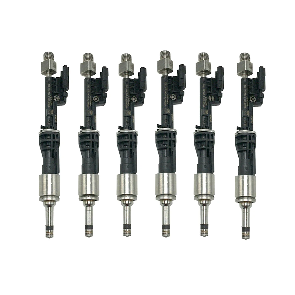 

Set of 6 GDI OE Fuel Injectors for BMW 135i 335i 535i X3 X5 X6 62804 13537568607