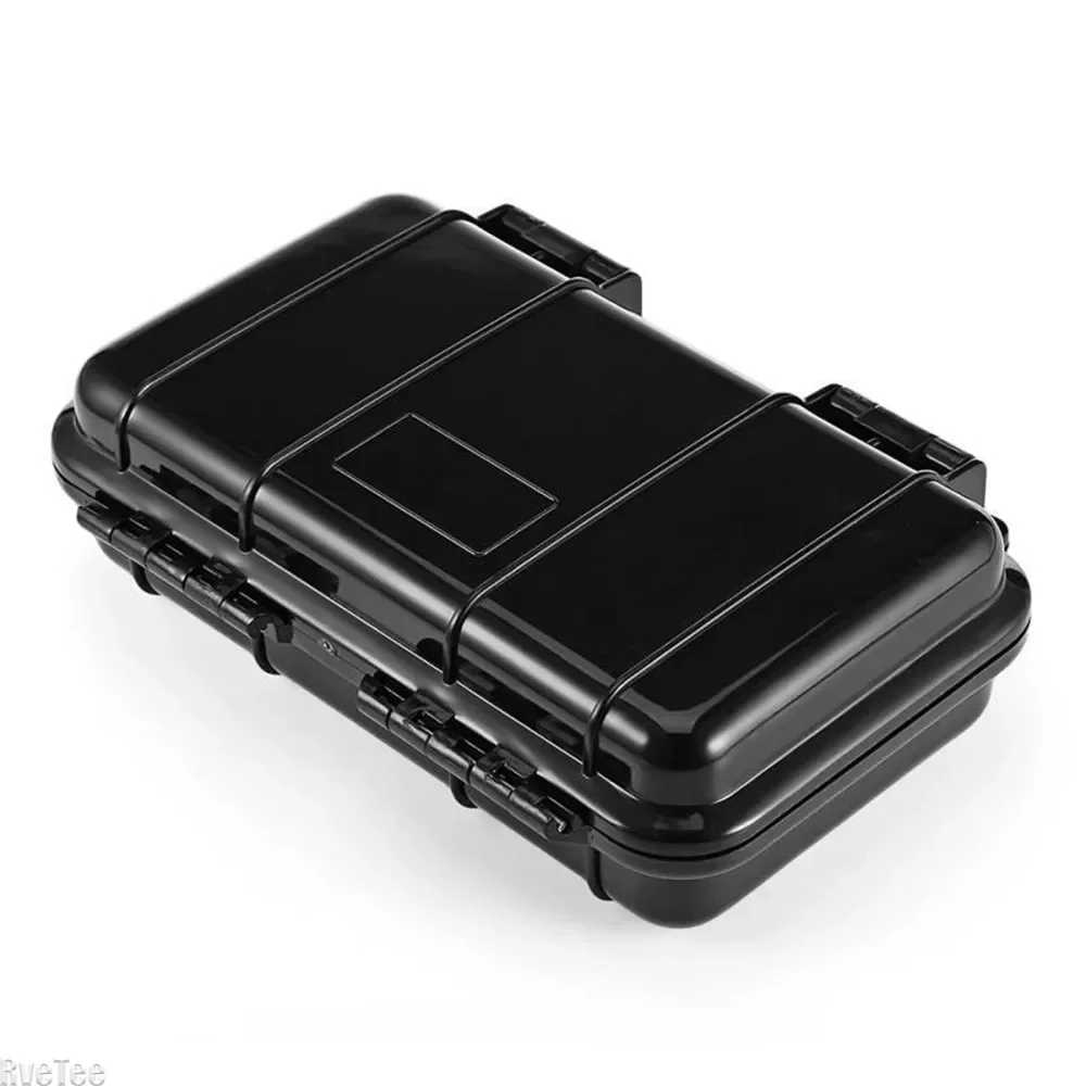 Outdoor Shockproof Waterproof 4 Color Box Survival Airtight Case Holder Storage Match Tool Earphone Case Travel Sealed Container