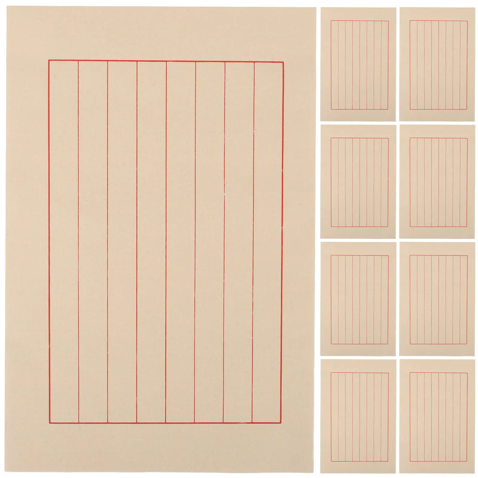 

50 Sheets Chinese Caligraphy Xuan Paper Calligraphy Practice Rice for Writing Practical