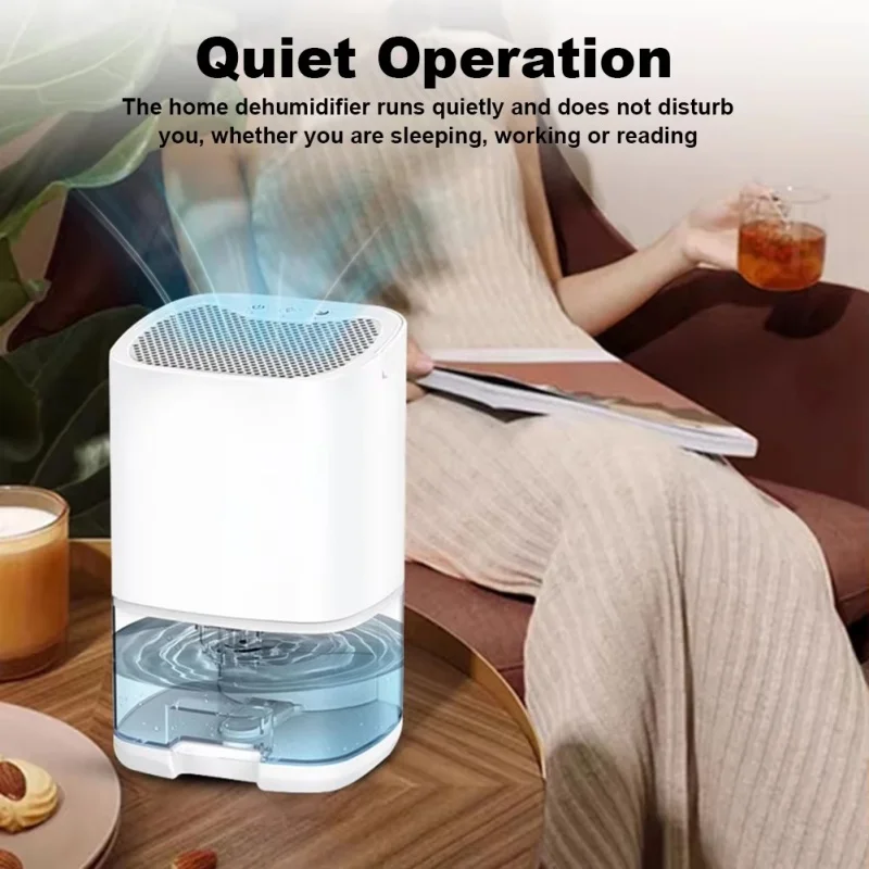 Smart Home Dehumidifier EU/US Plug Portable Mute Moisture Absorbers Air Dryer for Home Room Office Kitchen Deodorizer Dryer