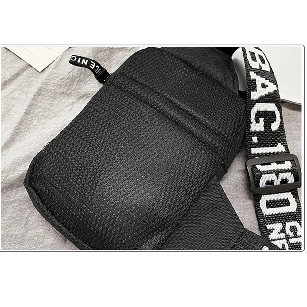 ファイブナイツアットフレディーズ メンズ チェストパック 文字A-Z ボーイズ クロスボディバッグ アニメゲーム トラベル ショルダーバッグ アウトドア ランニング スマホポーチ