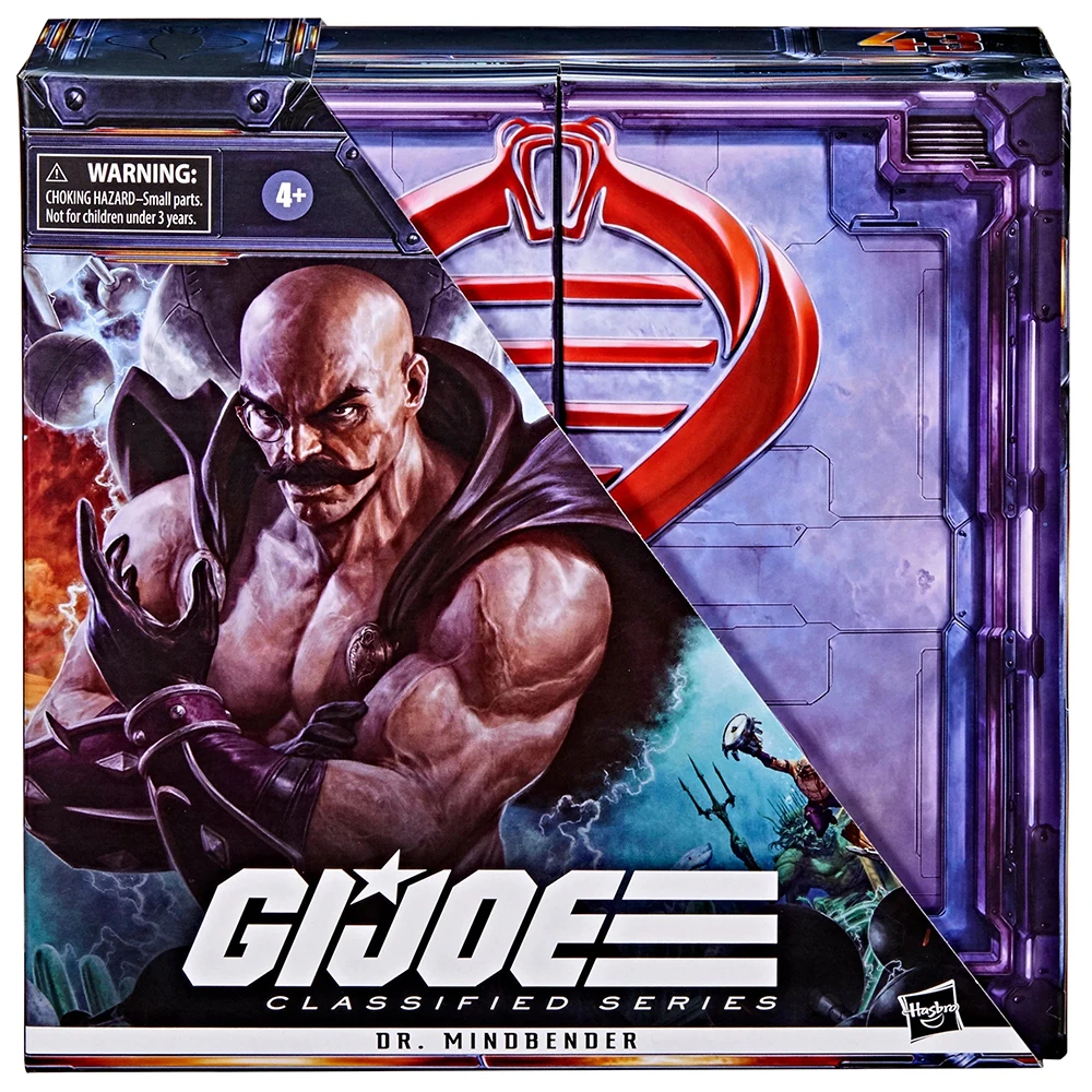 

[In-Stock] Hasbro G.I. Joe Classified Series Dr. Mindbender Awesome 6-Inch-Scale Exclusive Action Figure Model Toy Gifts