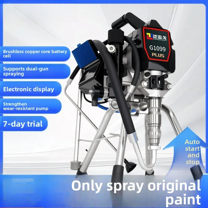 

High-Pressure Airless Latex Paint Sprayer - Small Multifunctional Electric Coating Machine for Color Steel