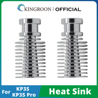 KINGROON 2PCS KP3S 3.0 Version E3D Heat Sink Direct Short Heatsink For V6 J-head Wade Extruder Radiator 3D Printer Parts