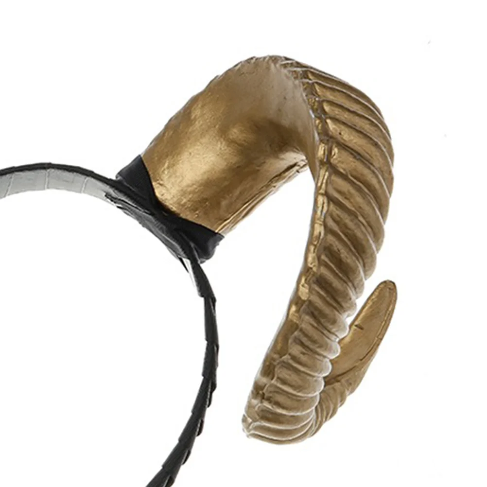 

Повязка на голову с золотыми рогами оленя, материал премиум-класса, повязки для волос, креативные обручи, товары для косплея, привлекательные аксессуары для головных уборов