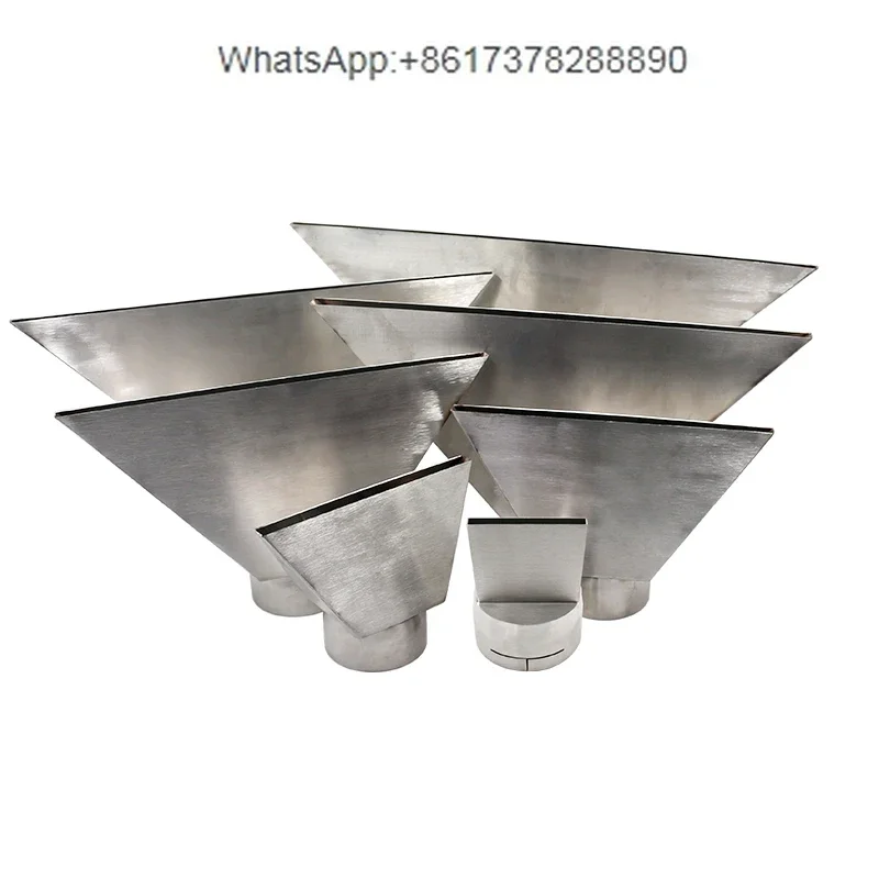 

WR6000 inner diameter 92.5 industrial heater flat mouth hot air gun head straight plug wide groove stainless steel air knife