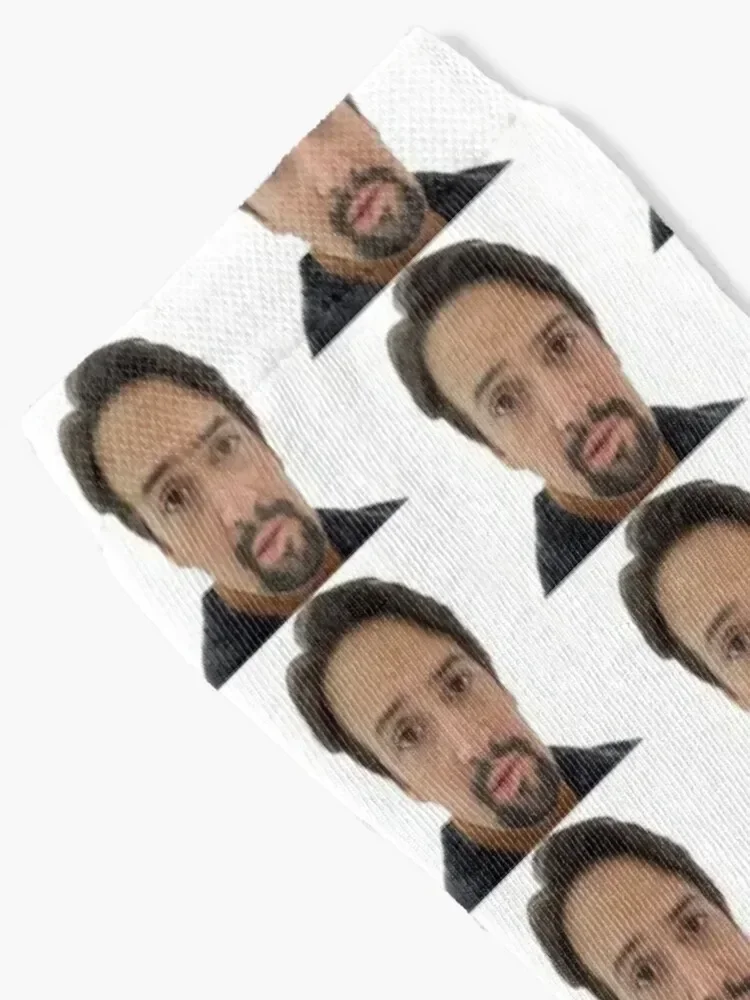 lin manuel miranda meme Socks gym Heating sock Socks Women's Men's