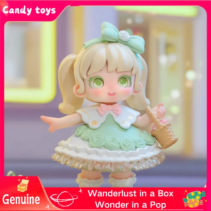 Caja ciega de la serie Miana Little Mina V2 Dreamy Encounter Land, bonito adorno de muñeca, regalo para niñas, decoración de juego hecha a mano