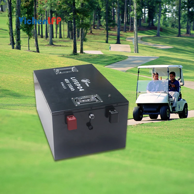 60ah 100ah 200ah lifepo4 golf cart power storage battery pack lithium ion 48v deep cycle with bms for golf cart