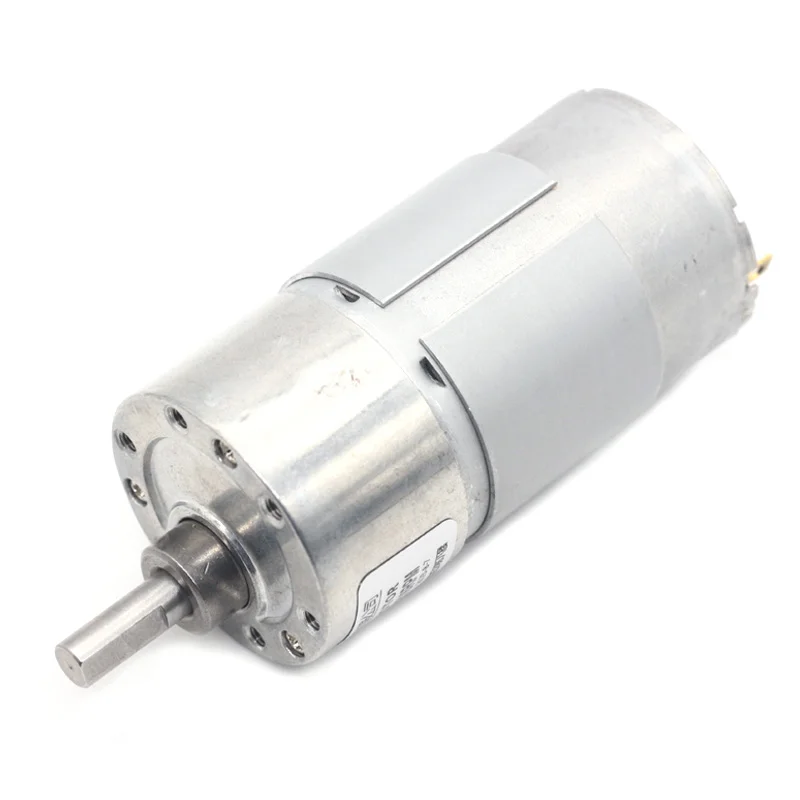 AOLONG JGB37-545 12V 24V 8-1000RPM Mini Metal Gear Low Noise High Torque Deceleration DC Motor