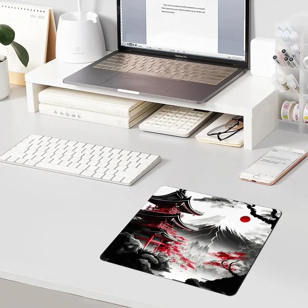 Retro Mouse Pad Small Mouse Pad Thickened Mouse Pad Desk Pad Desktop Computer Keyboard Wireless Mouse Boy Girl Gift for CS DOTA