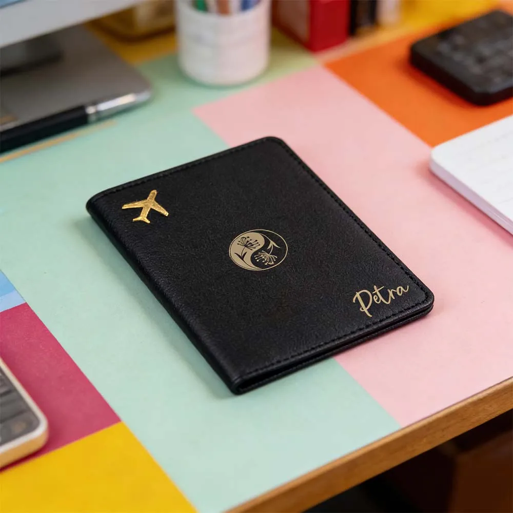 

Персонализированная обложка для паспорта с именем, подарок для мамы, кожаный органайзер для паспорта с индивидуальным именем, роскошный стиль