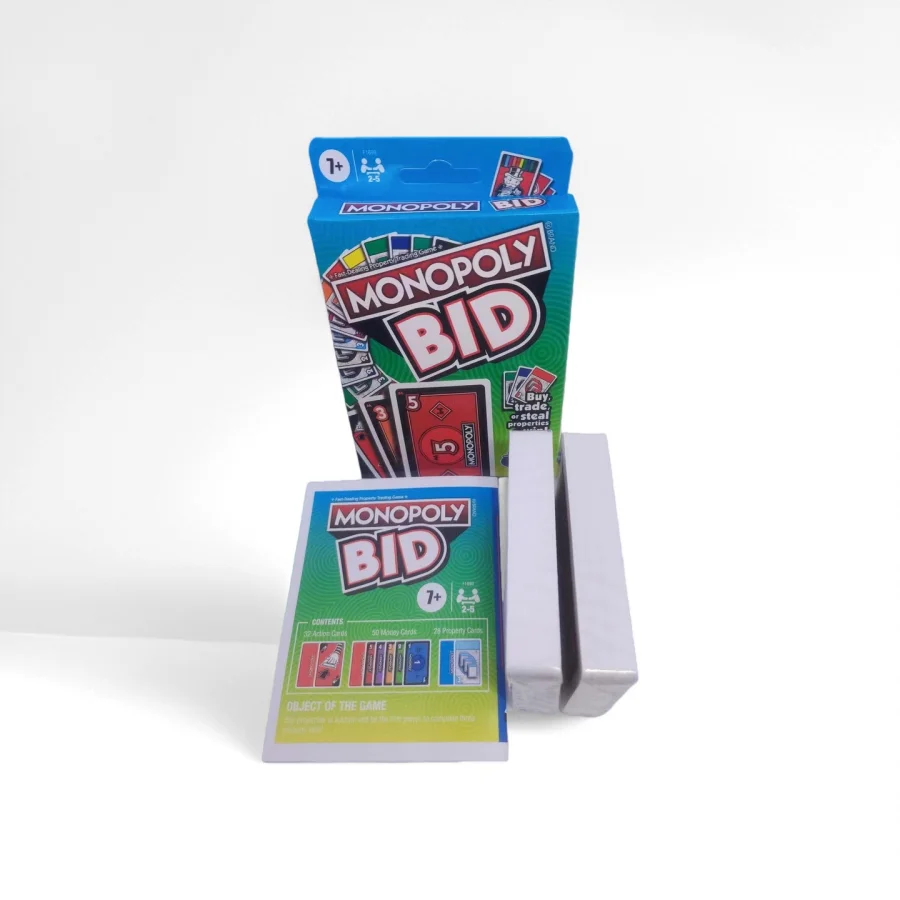 

Monopoly Real Estate Tycoon, a must-have F1699 card game, a family interactive card game.