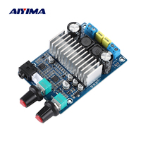 AIYIMA TPA3116 100W Subwoofer Amplifier Board Home Theater Mini Amp TPA3116D2 Audio Power Amplifiers Bass DC12-24V