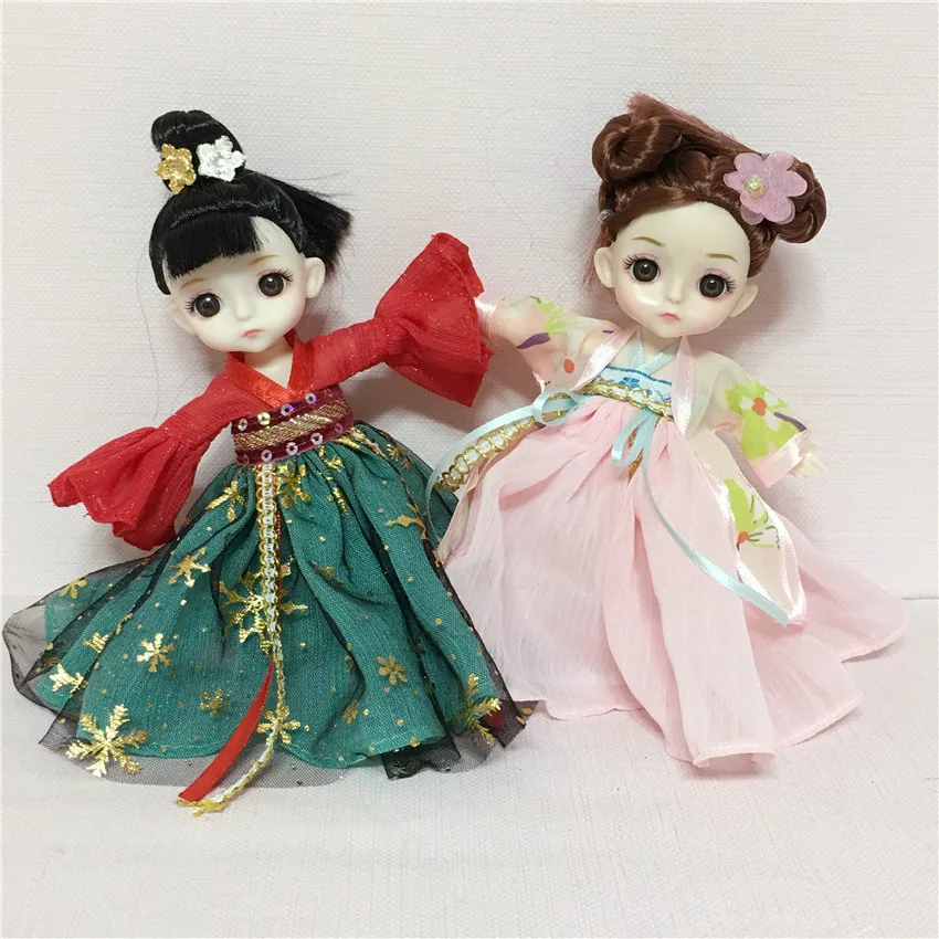 

15cm Cm Baby Clothes Bjd 8 Minutes Baby Clothes In Ancient Costume Han Clothing Ancient Palace Style National Style