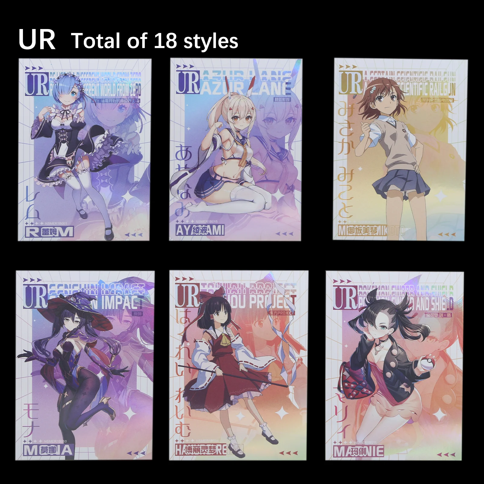 

Goddess Story Card Huayingrumeng Chapter Colorful FlashCard Anime Character Collection Card Games Toys Child Gifts