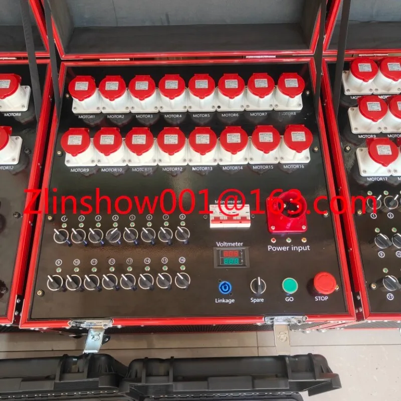 Stage electric hoist controller 4-way 8-way 12-way 16-way 24-way matching, both sides are universal