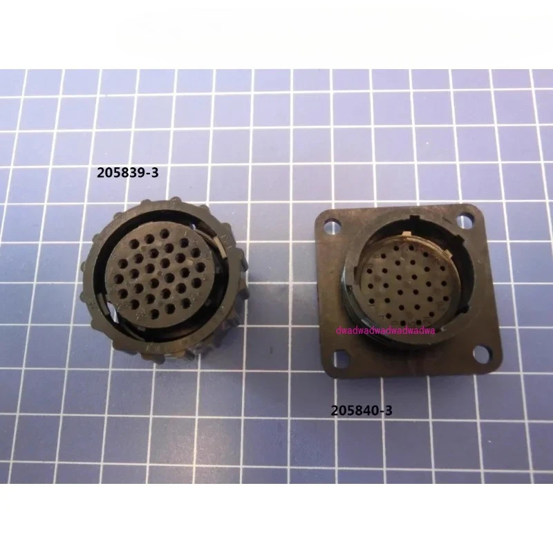 

1 pcs TE/AMP 205839-3 circular connector housing CPC2 series sock-et 28 way female 17-28