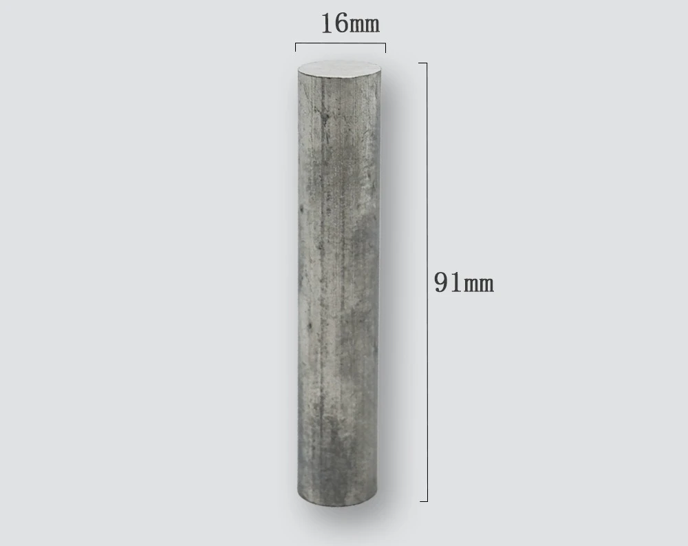 2 STKS Outdoor EDC Fire Rod Solid Hoge zuiverheid Magnesium Staaf voor Camping Survival Emergency Fire Magnesium Strip Survival