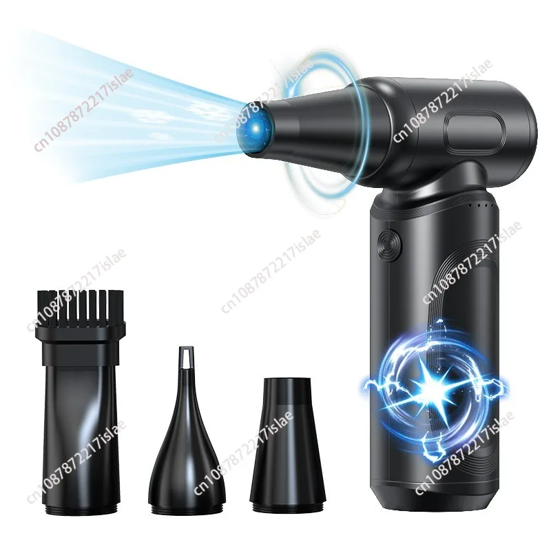 High‑Performance 130000RPM High Speed Brushless Turbo Motor Blower, Mini Violent Air Fan Handheld Air Blower