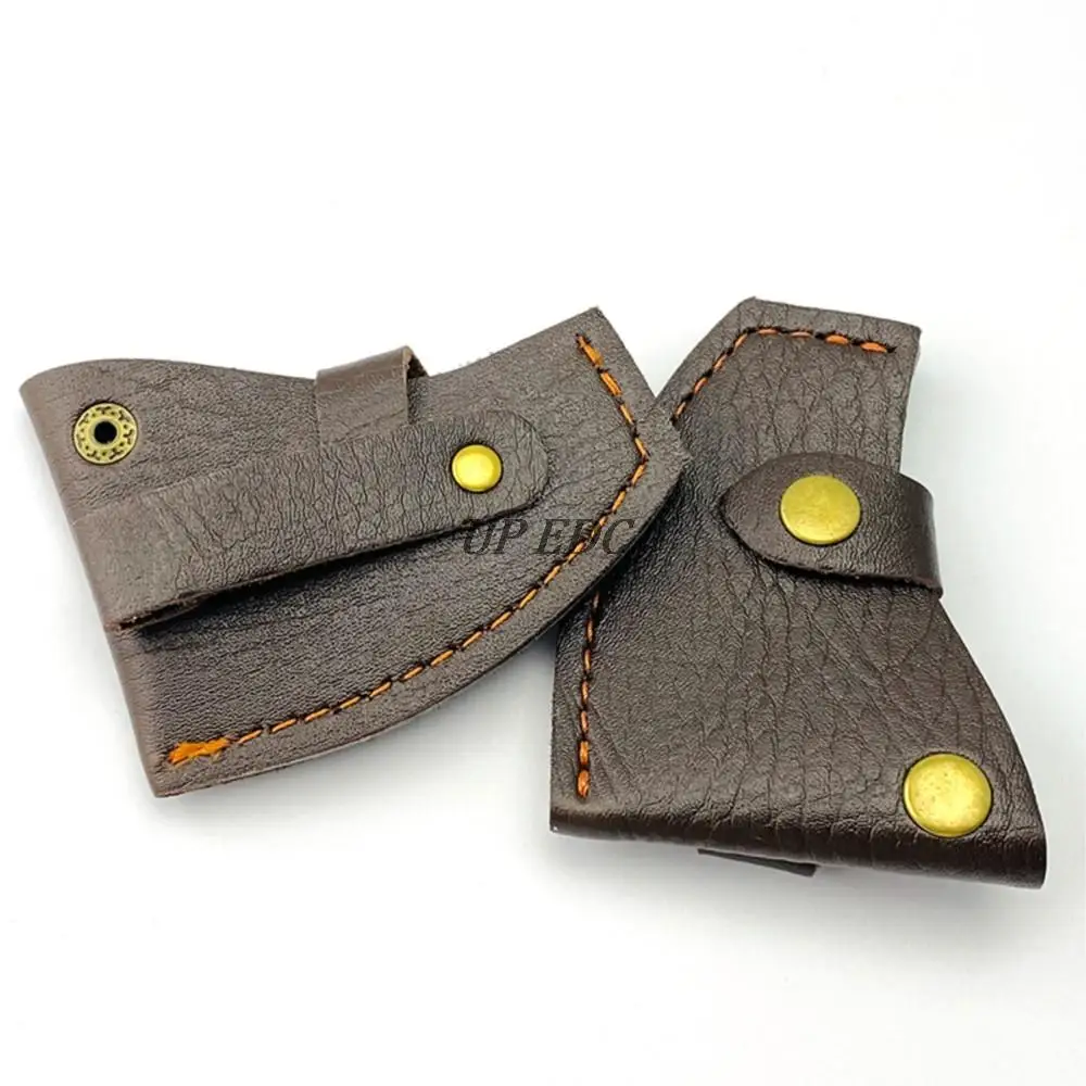 Copri coltello ascia copri coltello in pelle PU copri coltello fondina per attrezzi da esterno personalizzata copri coltello in PU personalizzato