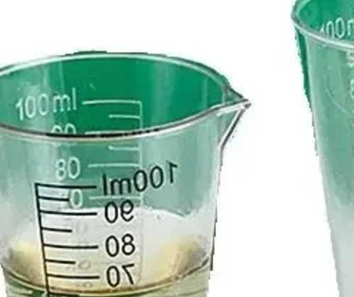 Tasse à mesurer en acrylique de qualité alimentaire de 100 ml avec balance – Sans BPA, parfaite pour une cuisine et un restaurant