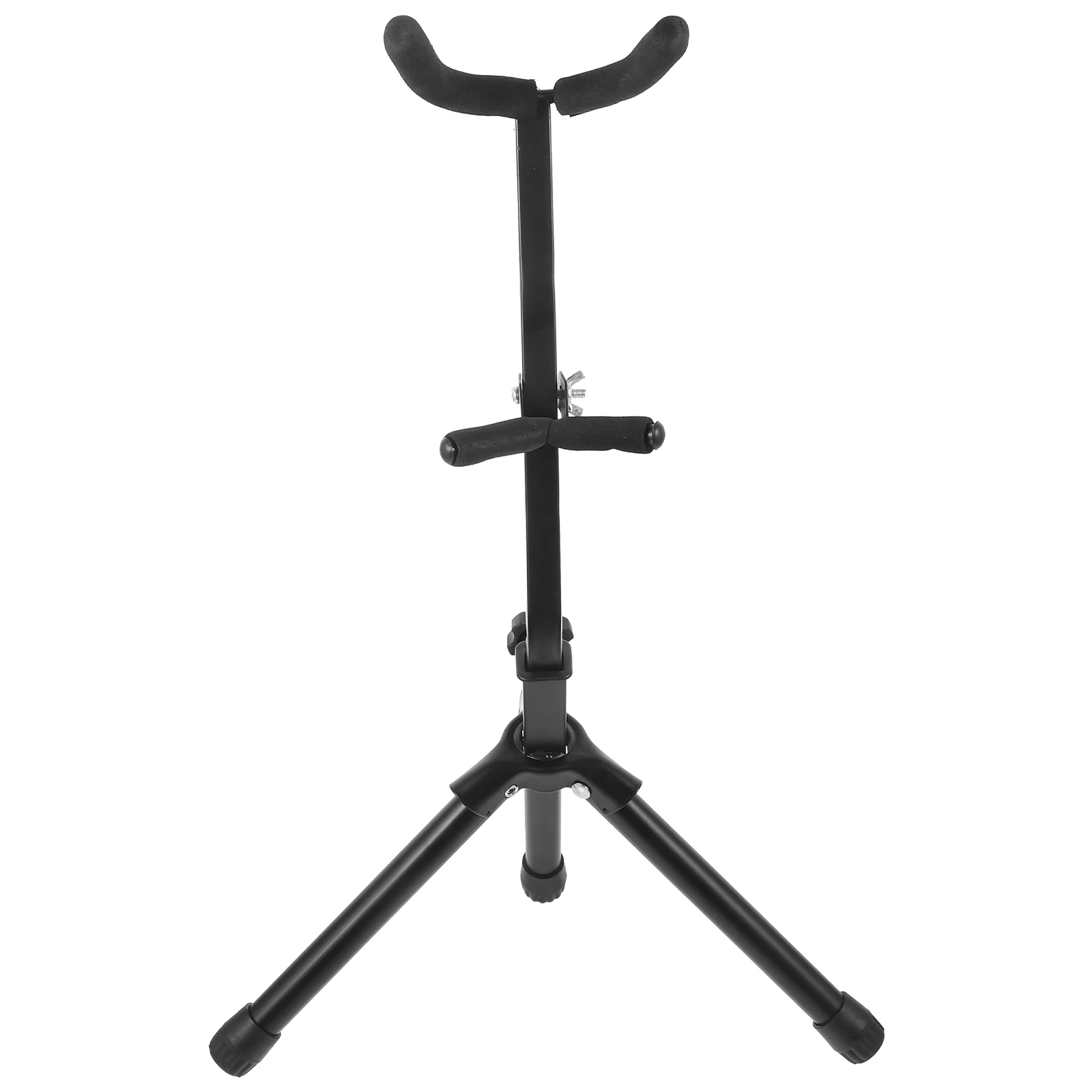 

1PCS Saxophone Stand Adjustable Portable Holder for Alto Tenor Soprano Floor Display Rack Sturdy Instrument Support