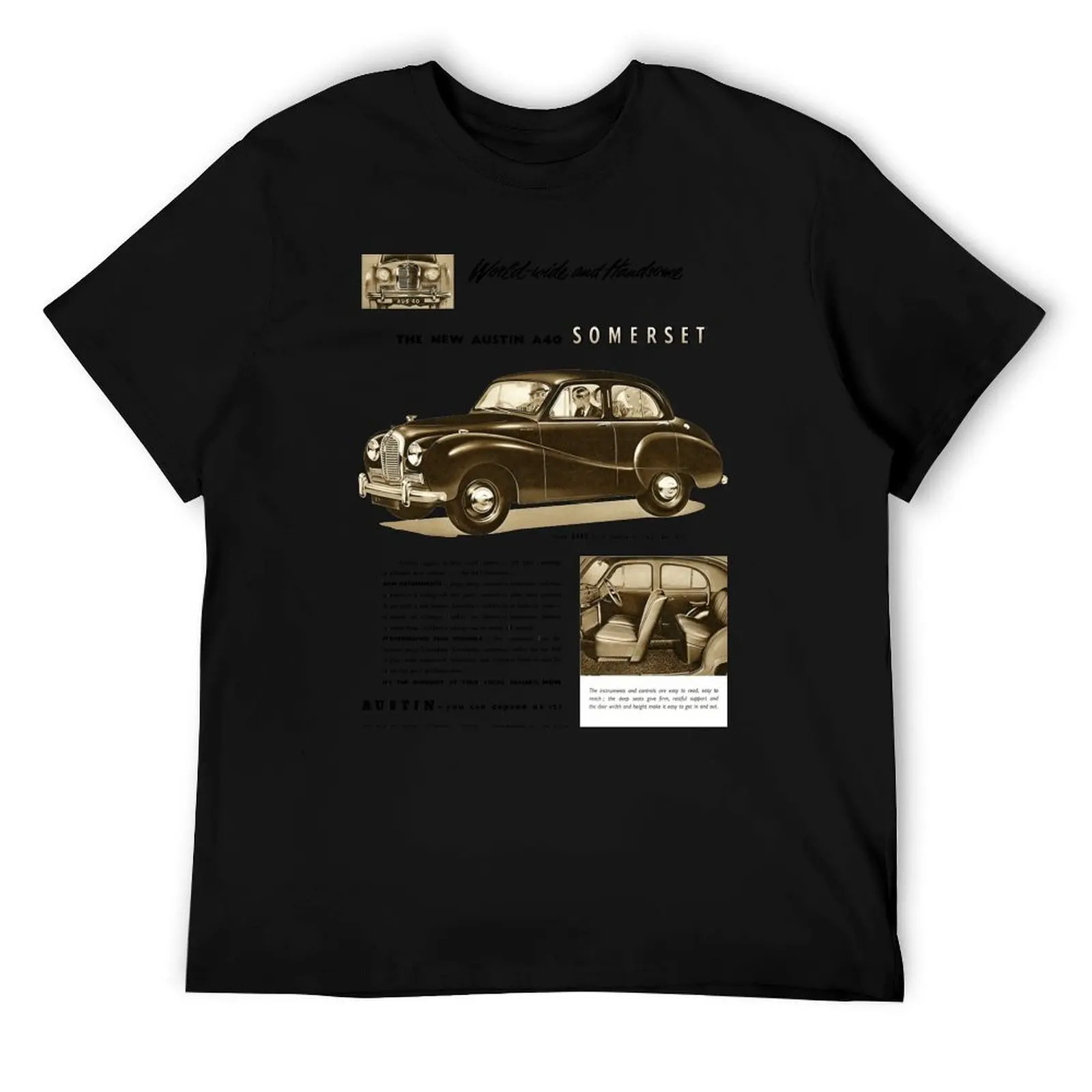 

AUSTIN A40 SOMERSET T-Shirt t shirts designer man t shirts graphic T-Shirt