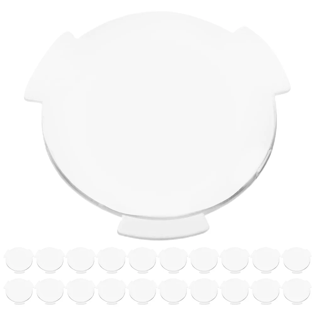 

50Pcs Vr Glasses Lens Biconvex Light Blocking Lens Comfortable Lightweight Design Clear Vivid Display Vr Lenses Replacement