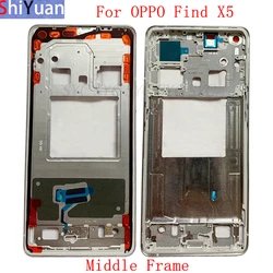 Housing Middle Frame LCD Bezel Plate For OPPO Find X5 Phone Metal LCD Frame Replacement Parts