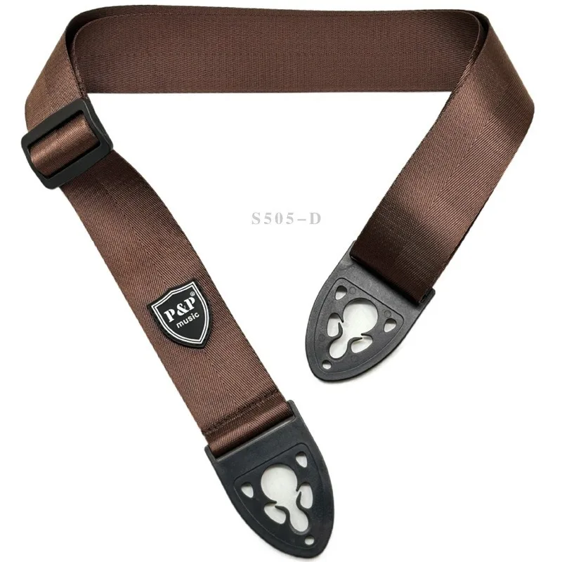 Sangle de guitare de couleur unie, conception universelle et Durable pour guitares acoustiques électriques, ukulélé basse, Instruments de musique, sangle de guitare
