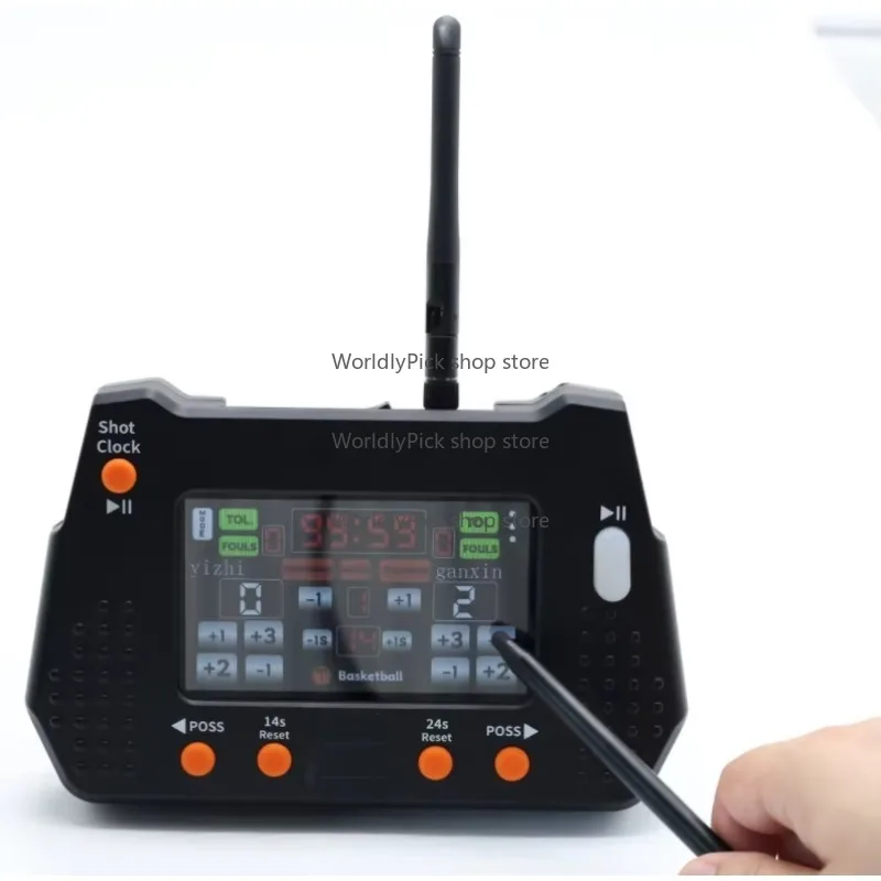 LCD Touch Screen Wireless Console Panel Desktop Game Controller for Basketball Soccer Table Tennis Badminton Scoreboard