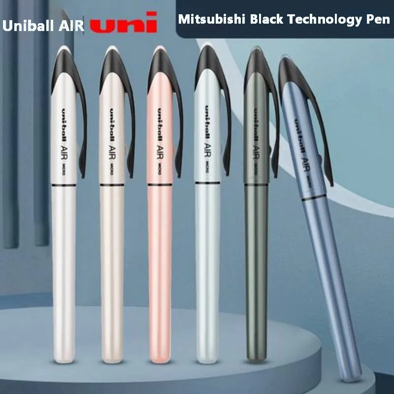 UNI Uni-ball UBA188 Air Roller Ball Pen, 0.5/0.7mm Resin Nib Calligraphy Brush Super Smooth for Handwriting, Signature, Drafting